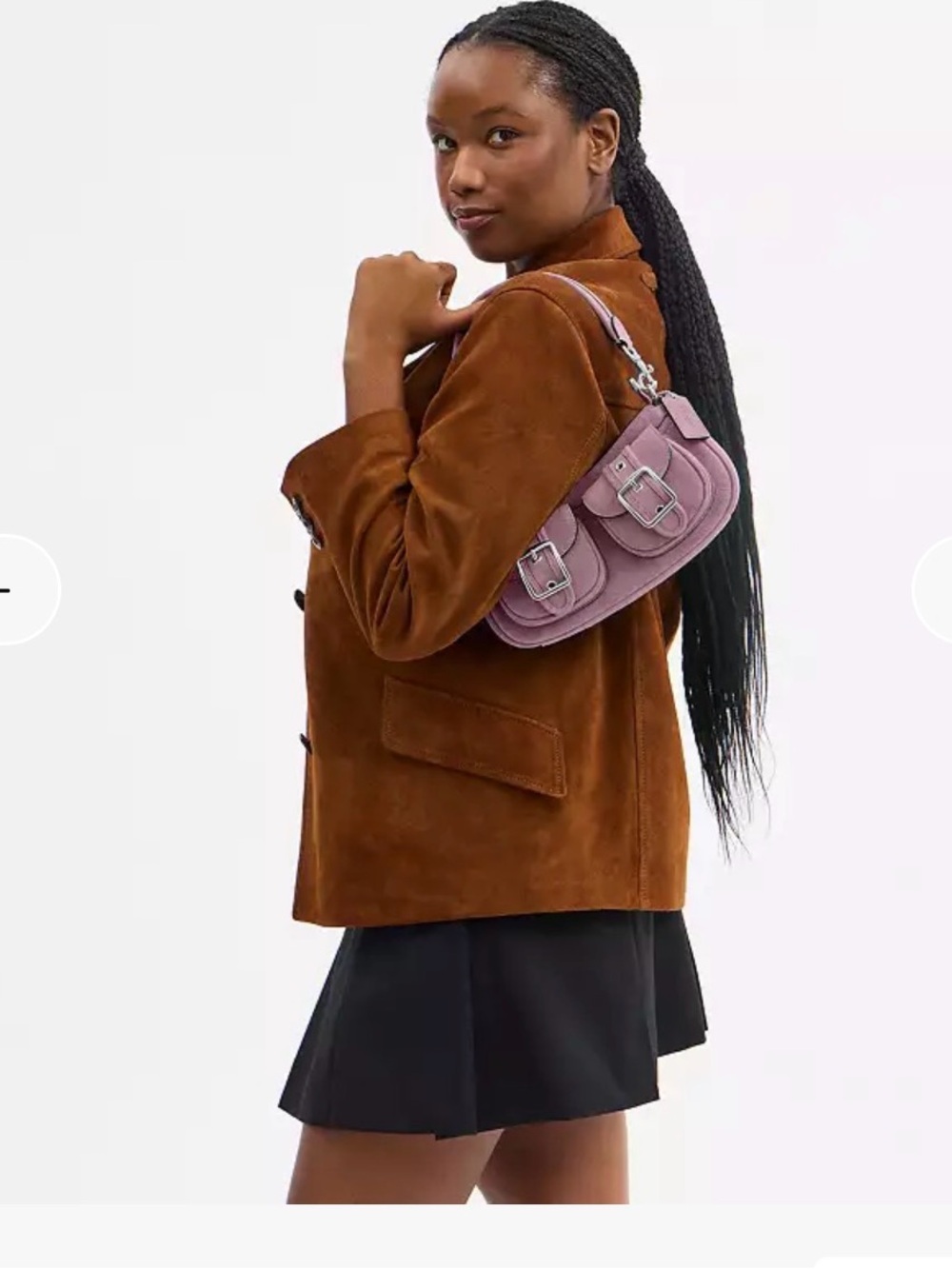 📣CLOSET CLEAROUT📣 Coach Ashton Bag in pink lavender suede 😍😍😍 - Picture 8 of 16